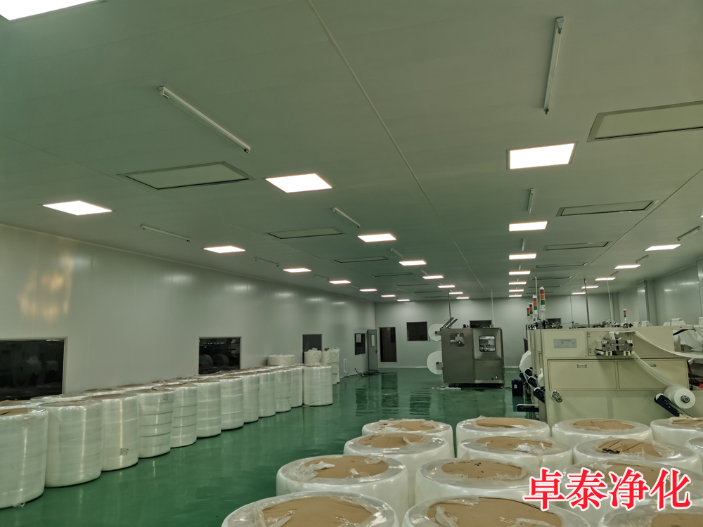 河北樸爾靚消字號(hào)凈化車(chē)間裝修完成