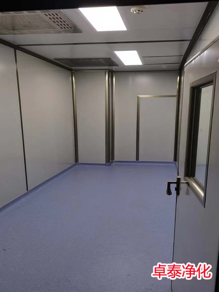 河北大安制藥有限公司凈化車間裝修施工完成，凈化車間施工案例