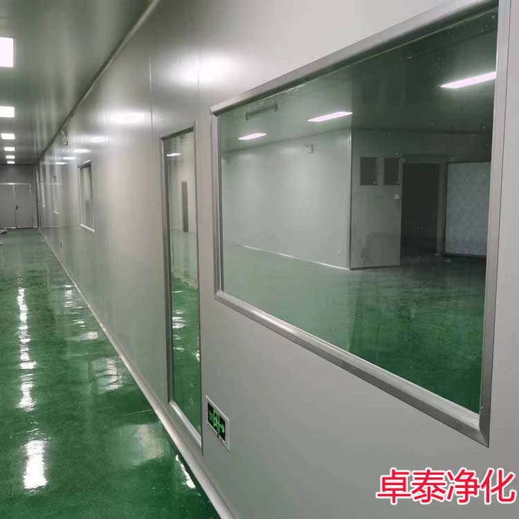 薺葩健康有限公司預制菜凈化車間裝修施工完成，河北裝修凈化車間找卓泰凈化工程