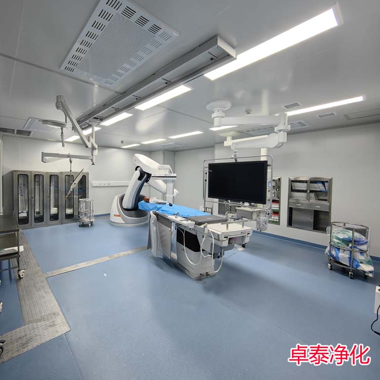 河北省三院介入式潔凈手術室裝修完成，卓泰凈化工程公司承建